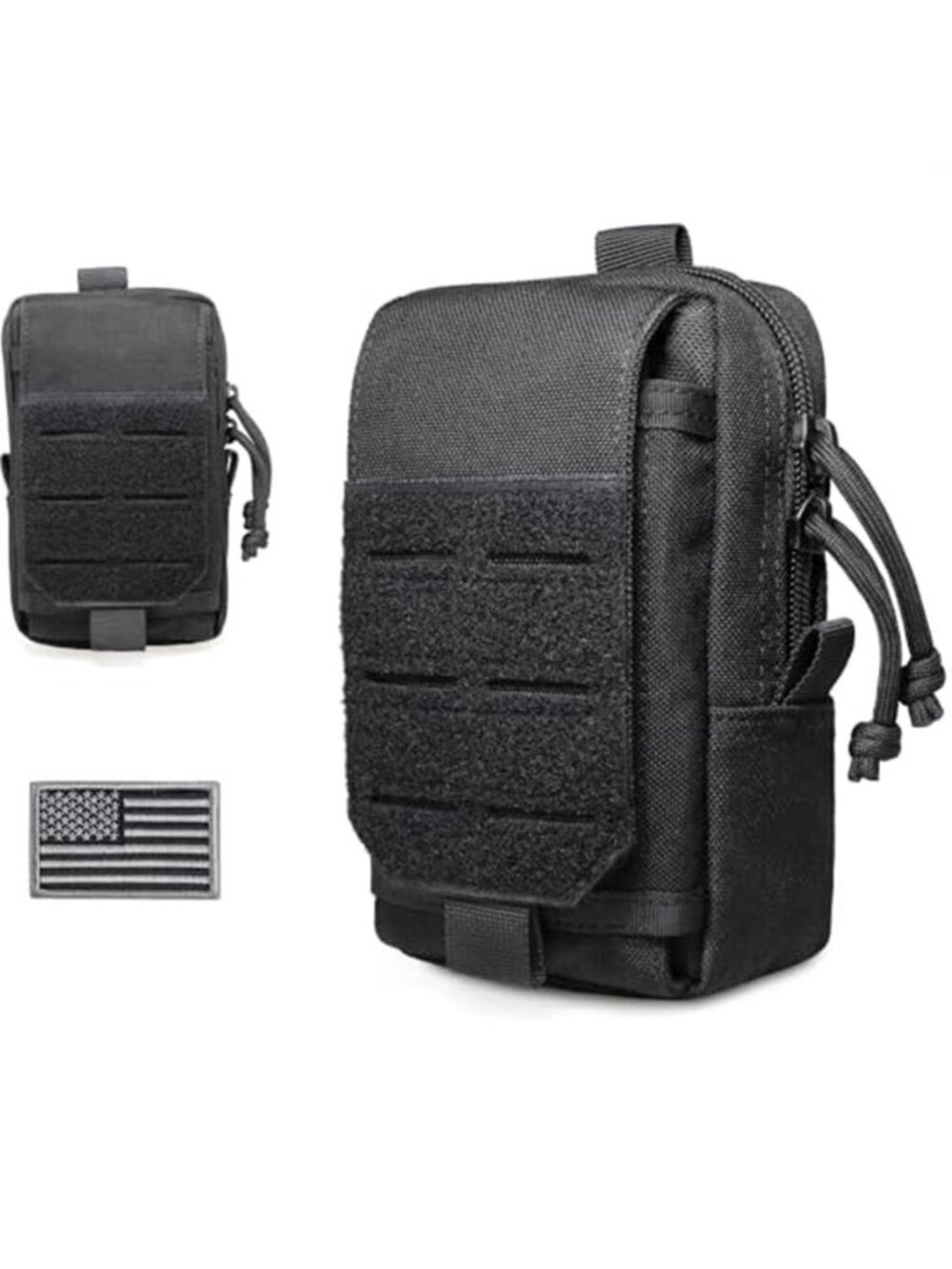Tactical EDC Pouch,Molle Utility Pouches Gadget Organizer PhoneHolder Waist Pack